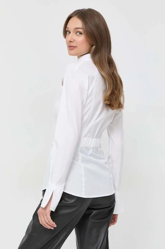 λευκό Βαμβακερό πουκάμισο Morgan