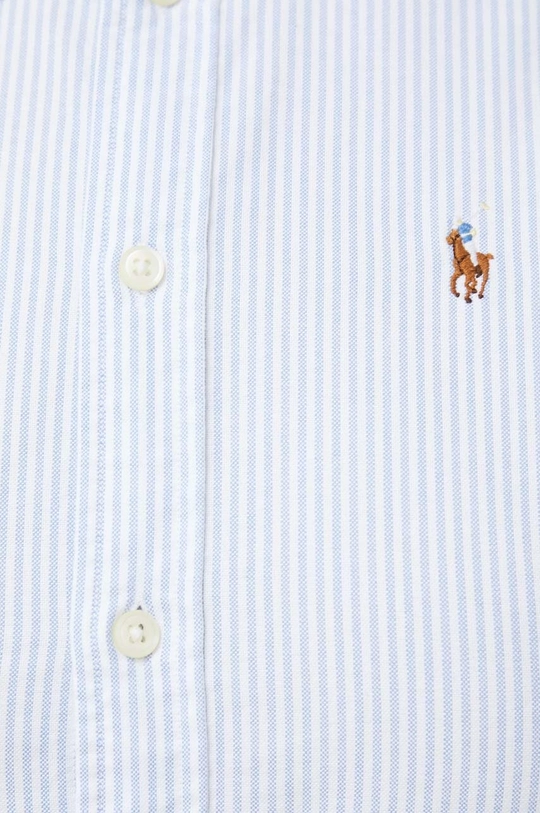 Бавовняна сорочка Polo Ralph Lauren блакитний