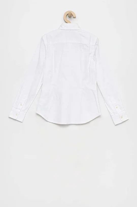 Otroška bombažna srajca Polo Ralph Lauren bela