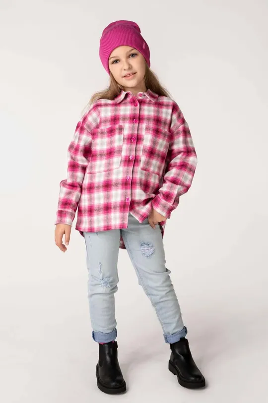 πολύχρωμο Παιδικό πουκάμισο Coccodrillo Για κορίτσια