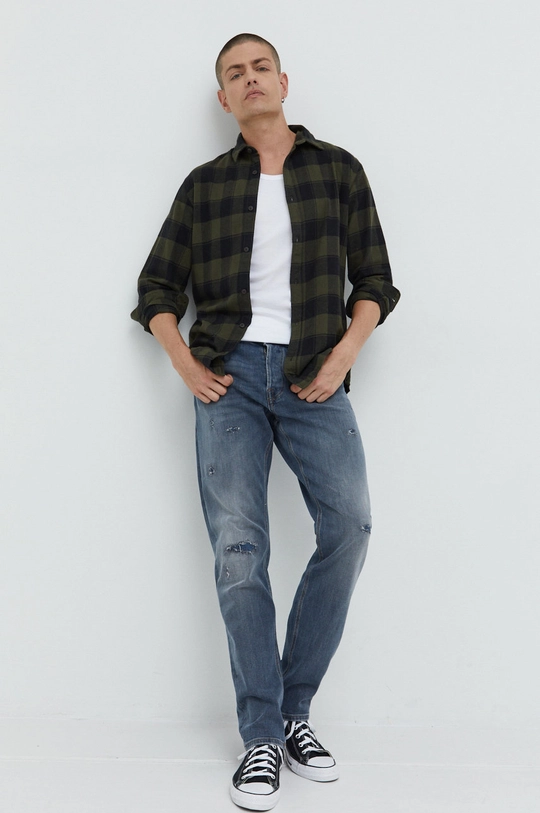 Jack & Jones koszula bawełniana 100 % Bawełna