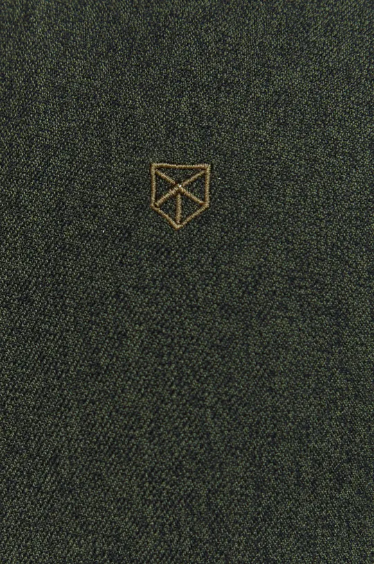 Βαμβακερό πουκάμισο Premium by Jack&Jones πράσινο