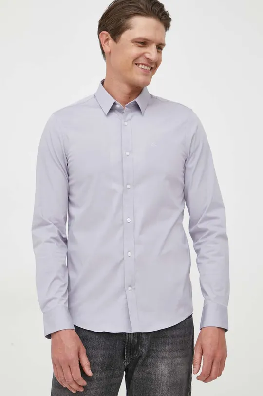 sivá Košeľa Calvin Klein