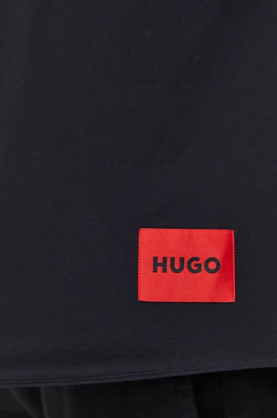 Πουκάμισο HUGO μαύρο
