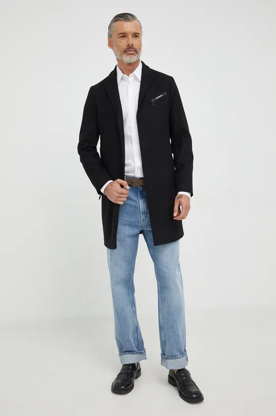 Βαμβακερό πουκάμισο Karl Lagerfeld  100% Βαμβάκι