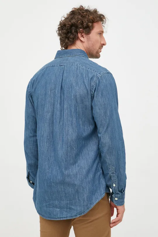 niebieski Polo Ralph Lauren koszula jeansowa 710792043001