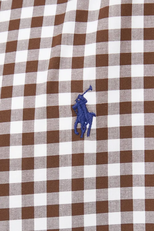 Košeľa Polo Ralph Lauren hnedá