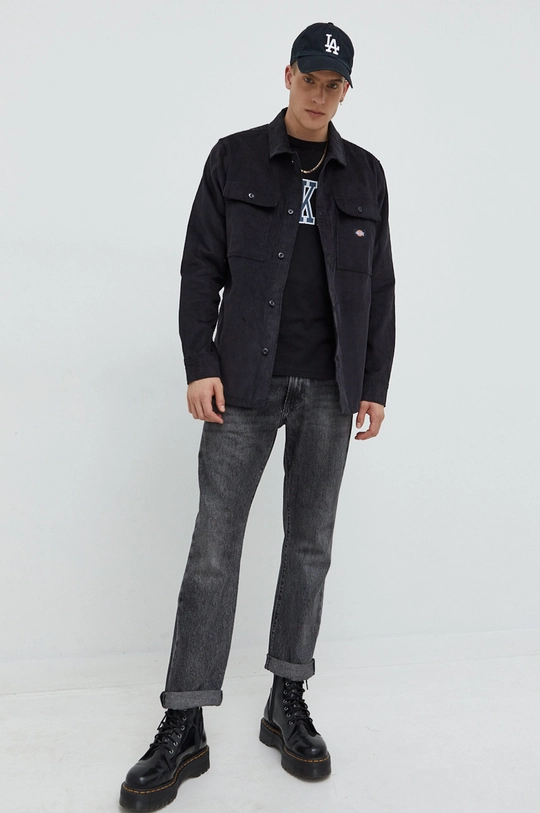 Dickies cotton shirt black