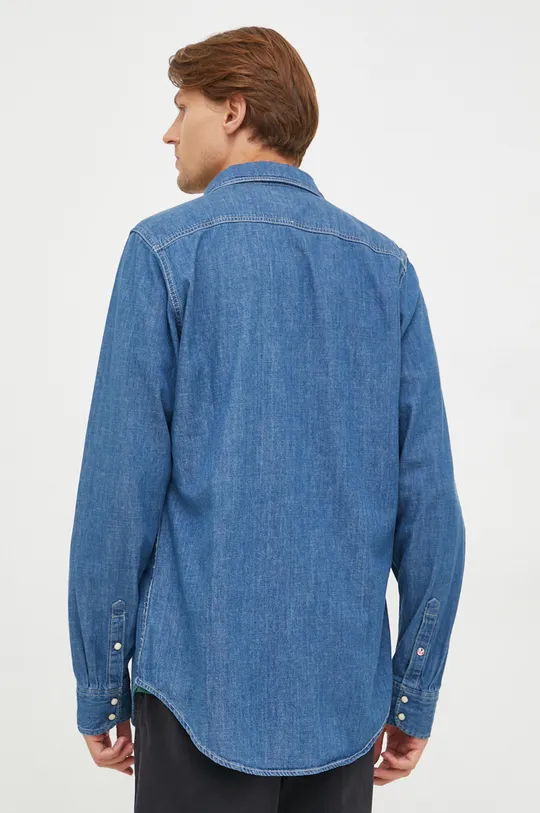 Rifľová košeľa Pepe Jeans  100% Bavlna