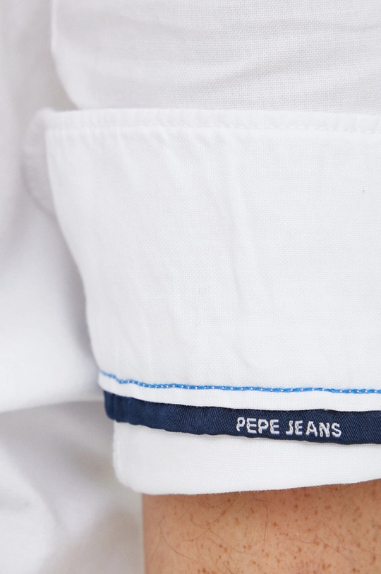 Βαμβακερό πουκάμισο Pepe Jeans Ανδρικά