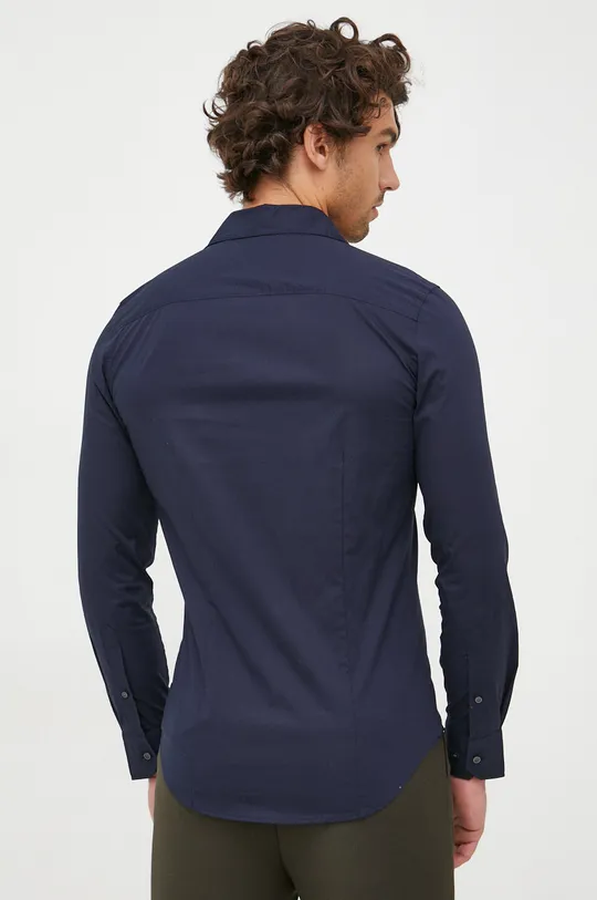 blu navy Sisley camicia