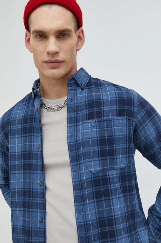 σκούρο μπλε Βαμβακερό πουκάμισο Jack & Jones Jorowen