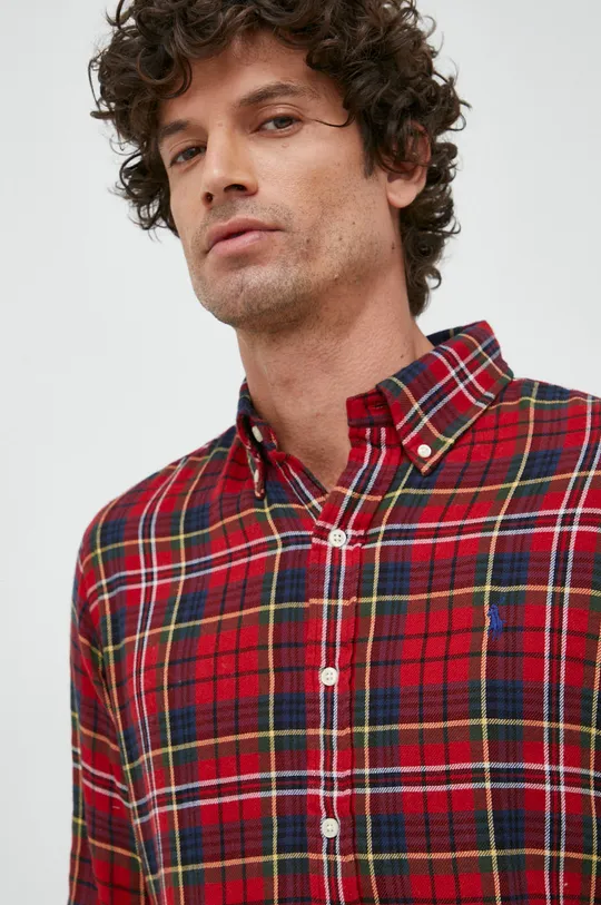 πολύχρωμο Βαμβακερό πουκάμισο Polo Ralph Lauren
