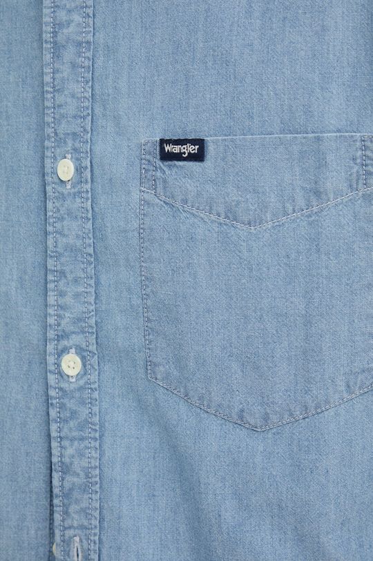 Wrangler koszula jeansowa niebieski
