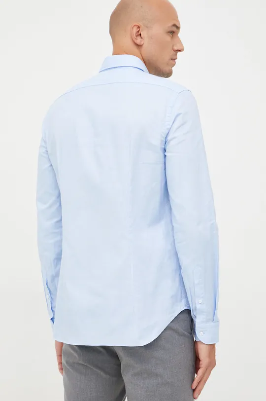 modrá Bavlnená košeľa Manuel Ritz