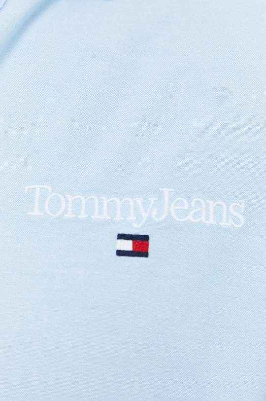 Хлопковая рубашка Tommy Jeans Мужской