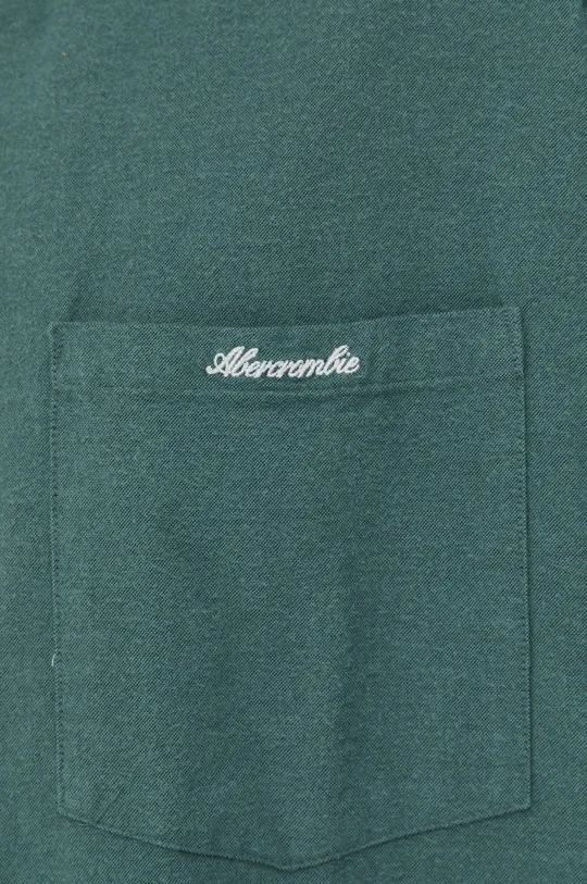 Košeľa Abercrombie & Fitch zelená