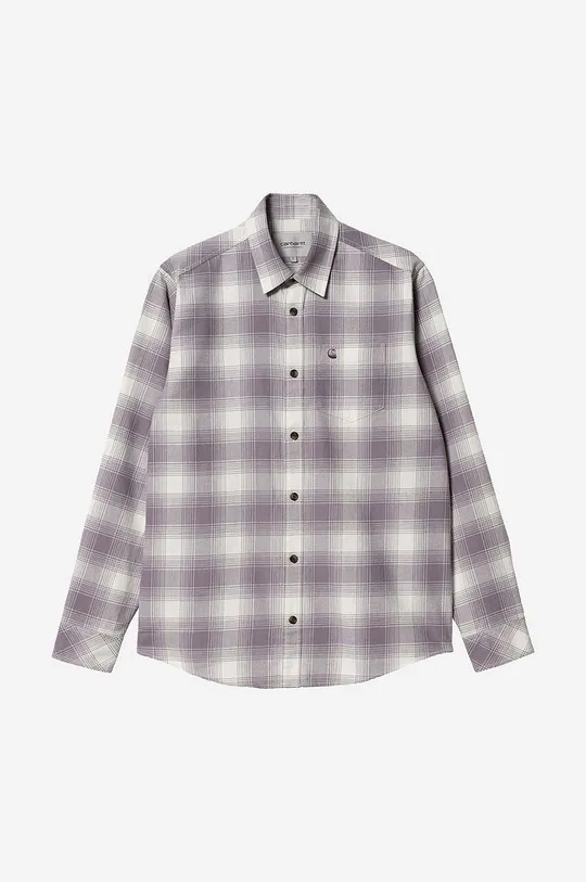 violet Carhartt WIP cămașă din bumbac Deaver Shirt