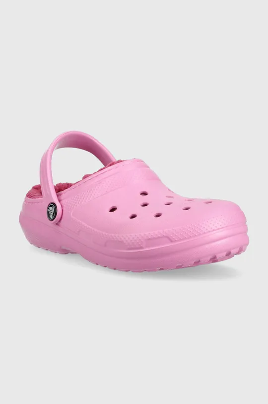 Детские шлепанцы Crocs розовый