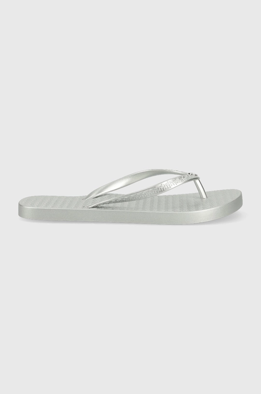 ασημί Σαγιονάρες Tommy Hilfiger Th Metallic Flat Beach Γυναικεία