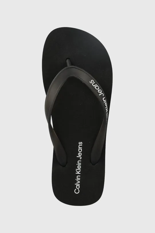 czarny Calvin Klein Jeans japonki Beach Sandal Flatform YW0YW00716.BDS