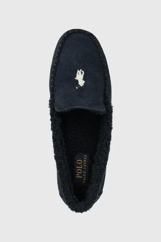 tmavomodrá Semišové papuče Polo Ralph Lauren Collins