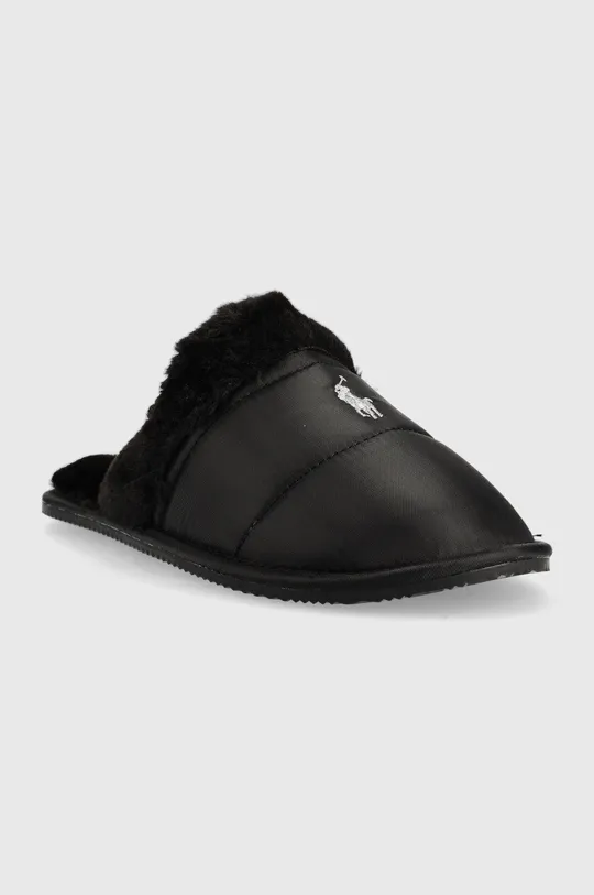 Papuče Polo Ralph Lauren Kelcie čierna
