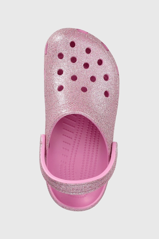 rózsaszín Crocs papucs Classic Glitter II Clog