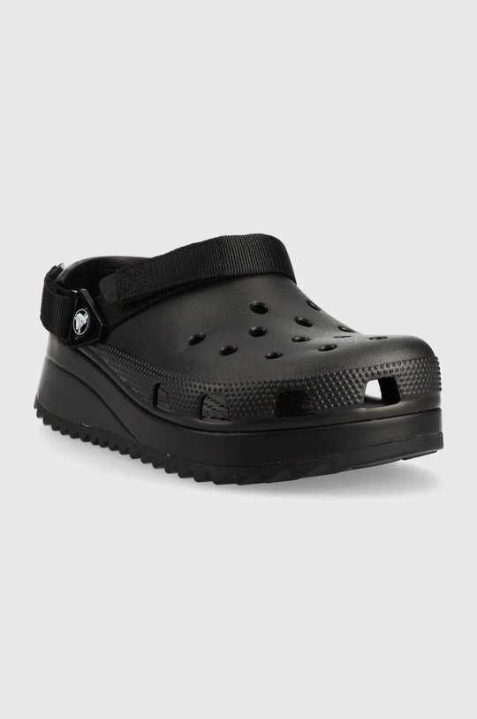 Crocs papuci Classic Hiker Clog negru