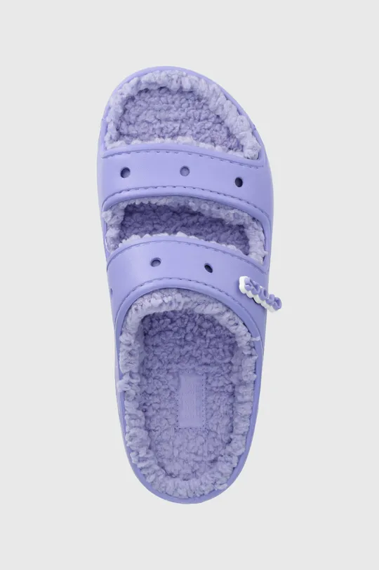 Шлепанцы Crocs Classic Cozzzy Sandal  Голенище: Синтетический материал Внутренняя часть: Текстильный материал Подошва: Синтетический материал