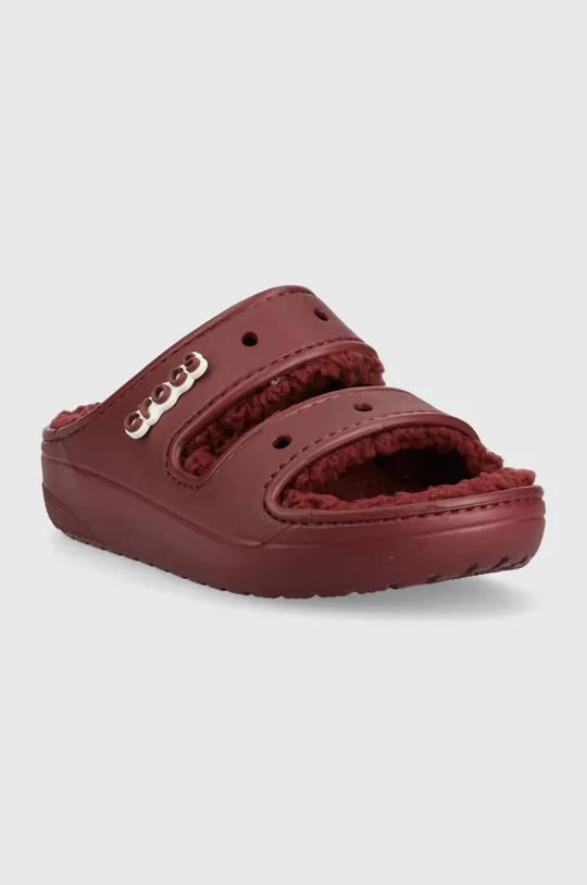 Тапки Crocs Classic Cozzzy Sandal фиолетовой