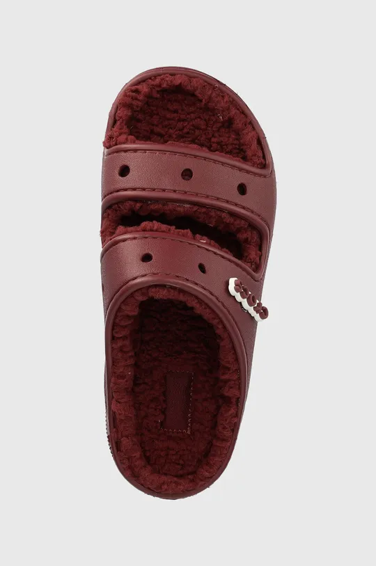 fioletowy Crocs kapcie Classic Cozzzy Sandal