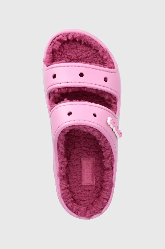 розовый Тапки Crocs Classic Cozzzy Sandal