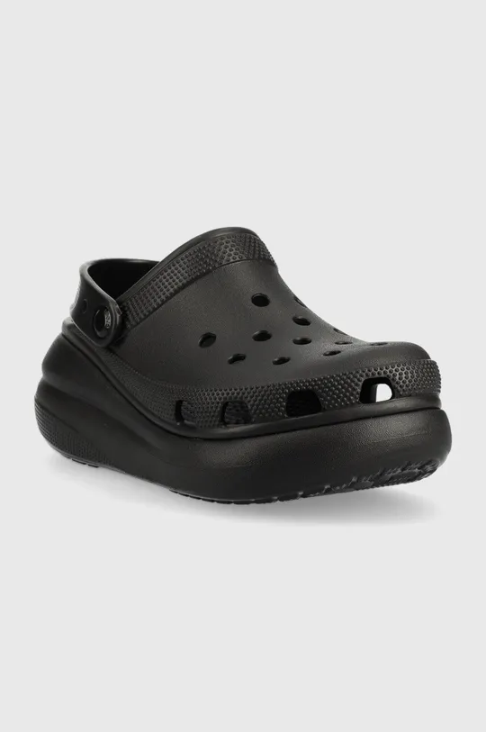 Crocs sliders Classic Crush Clog black