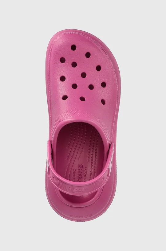 pink Crocs sliders Classic Crush Clog