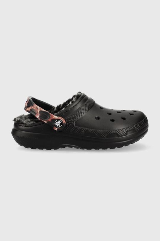 crna Kućne papuče Crocs Classiclinedanimalremixclog Ženski