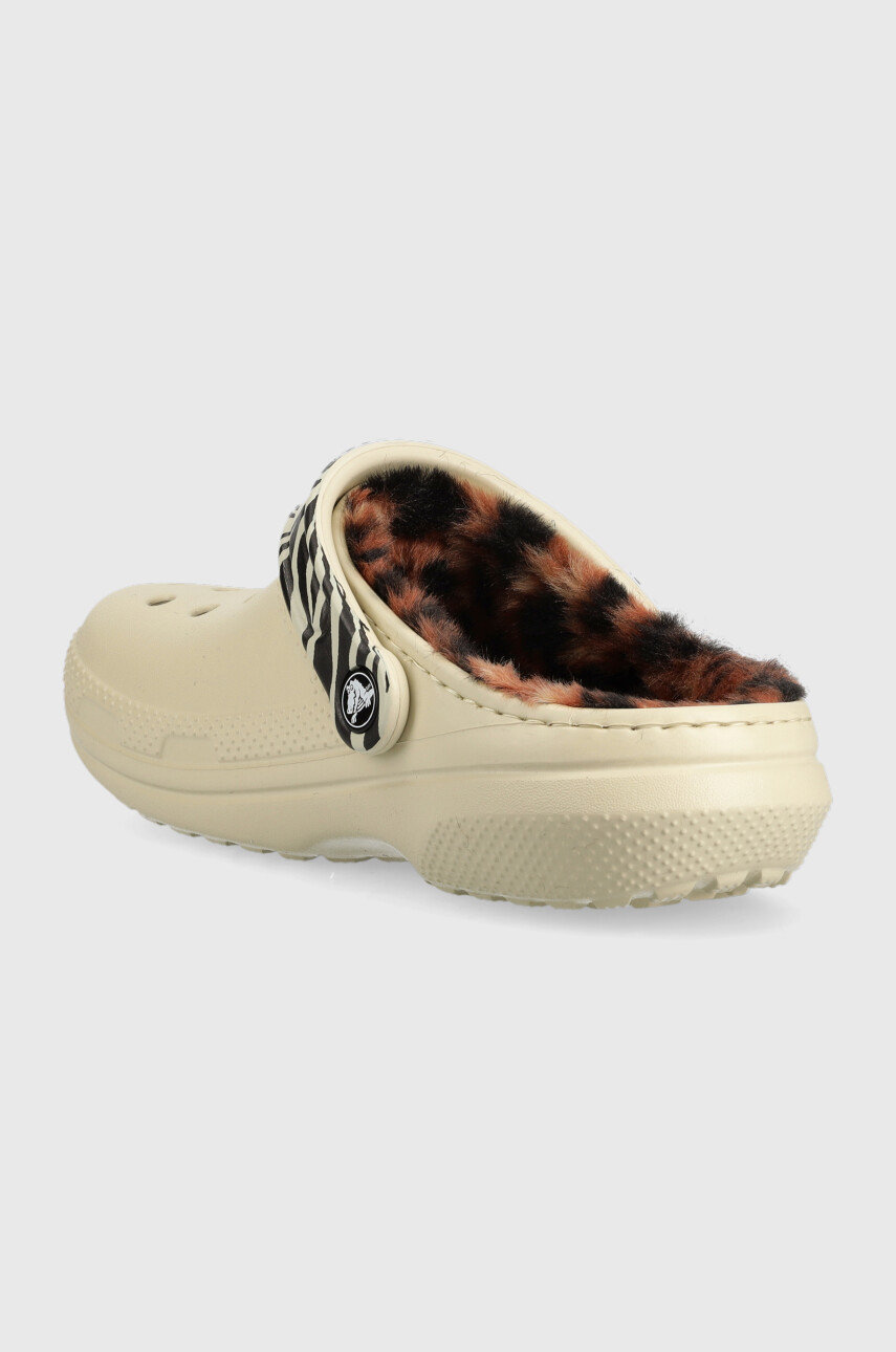 Crocs Kapcie Classic Lined Animal Remix Clog 207842