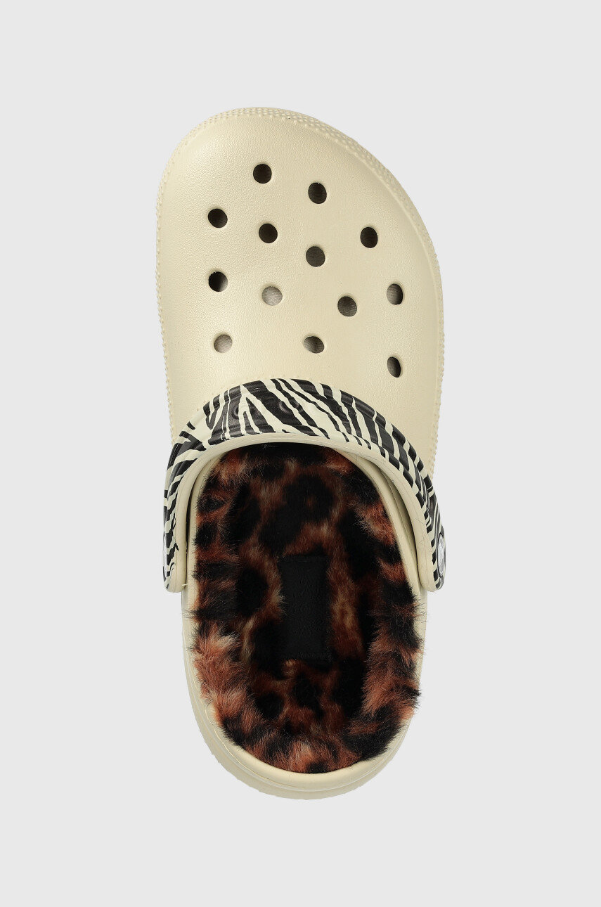 Crocs Kapcie Classic Lined Animal Remix Clog 207842