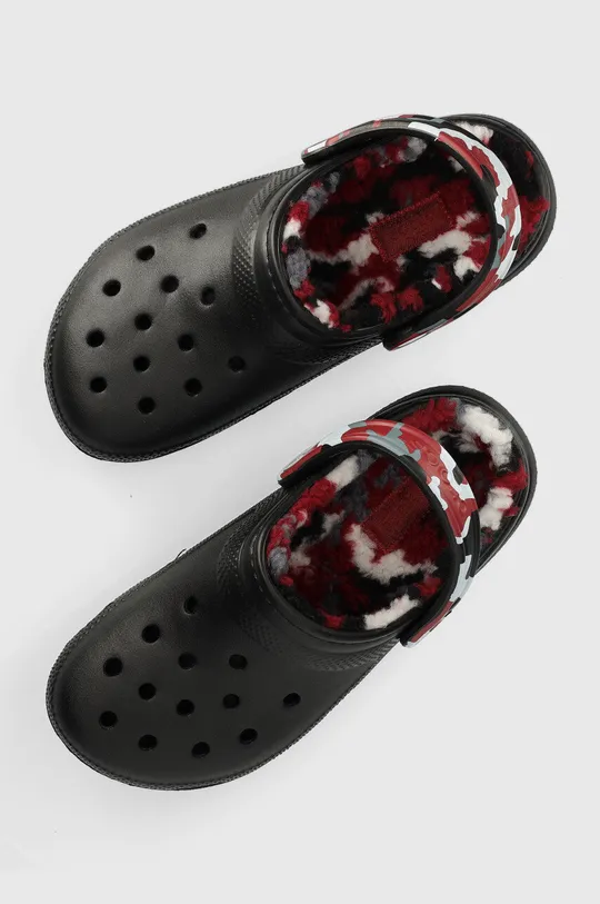 čierna Šľapky Crocs Classic Lined Camo Clog Dámsky