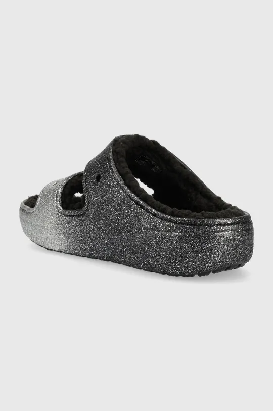 Papuče Crocs Classic Cozzzy Glitter Sandal  Zvršok: Syntetická látka Vnútro: Textil Podrážka: Syntetická látka