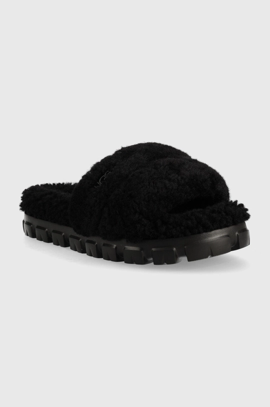 Volneni copati UGG W Cozetta Curly črna