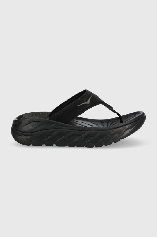 black Hoka One One flip flops Ora Recovery Flip Women’s