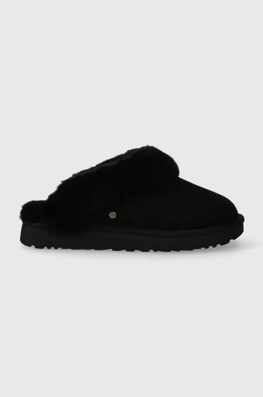 černá Semišové papuče UGG Classic Slipper II 1130876 BLK Dámský