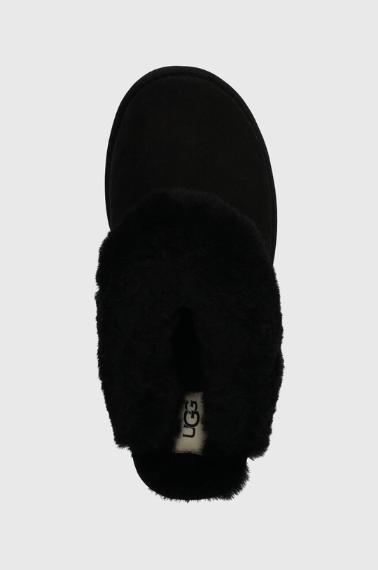 fekete UGG velúr papucs Classic Slipper II 113876 BLK