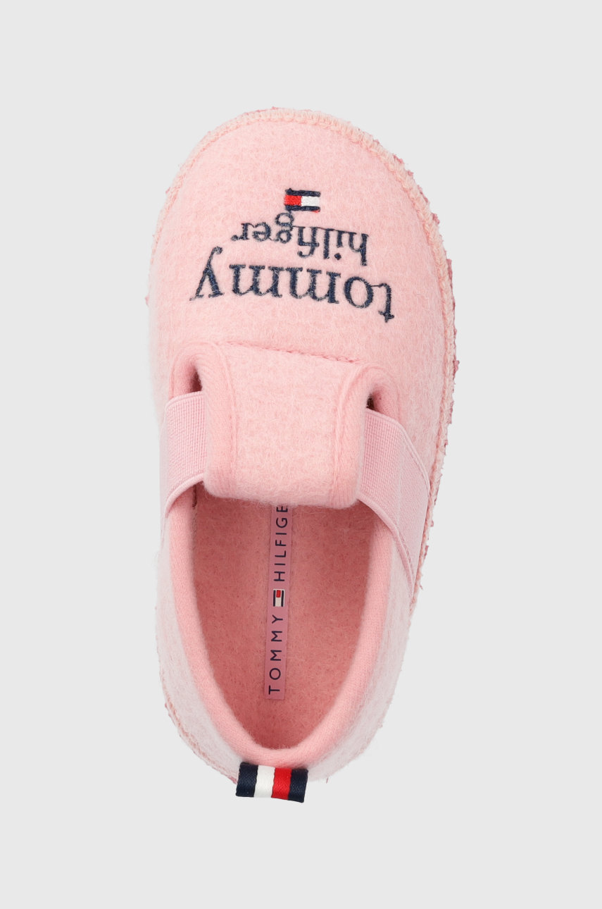 růžová Dětské papuče Tommy Hilfiger