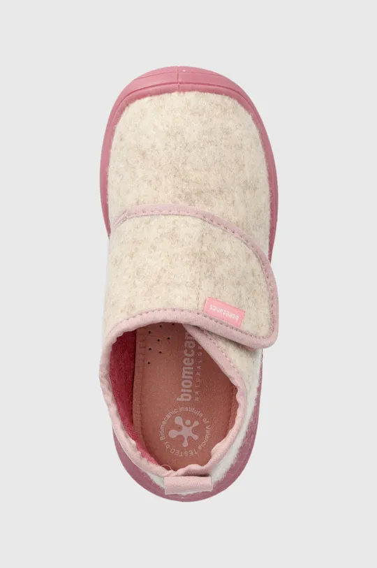 pastelově růžová Dětské papuče Biomecanics