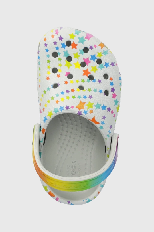 multicolor Crocs klapki dziecięce