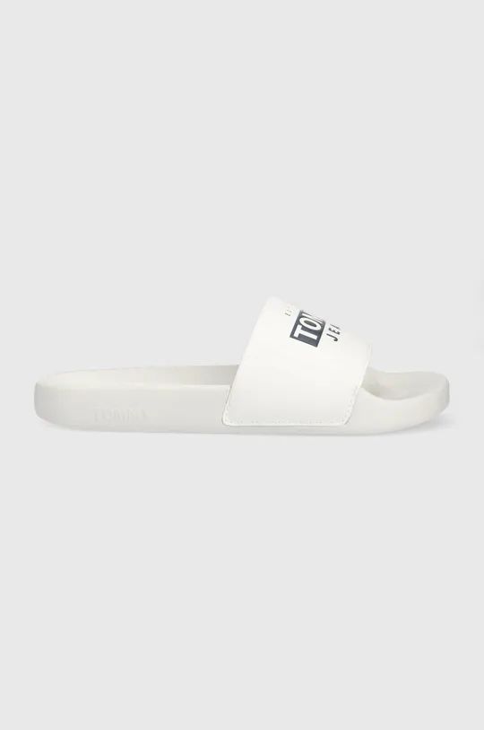 biały Tommy Jeans klapki Seasonal Poolslide EM0EM01031.YBL Męski