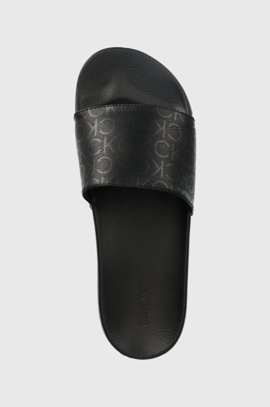 černá Pantofle Calvin Klein Pool Slide