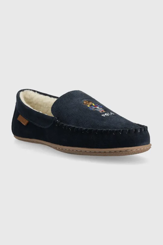 Kućne papuče Polo Ralph Lauren mornarsko plava